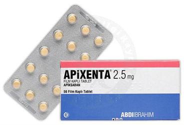 APIXENTA 2,5 MG таблетки покрытые оболочкой (56 ADET)