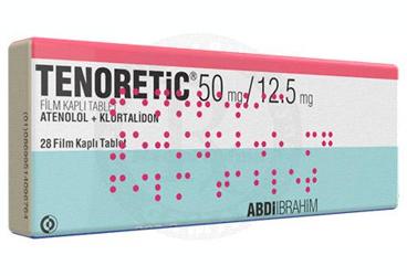TENORETIC 50 MG/12,5 MG 28 таблетки покрытые оболочкой