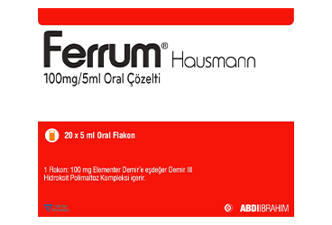 FERRUM HAUSMANN 100 MG/5ML раствор для приёма внутрь
