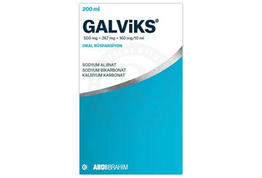 GALVIKS 500 MG + 267 MG + 160 MG/10 ML суспензия для приёма внутрь
