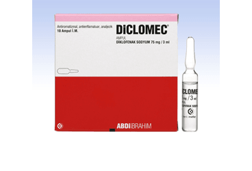 DICLOMEC 75 MG / 3 ML IM раствор для инъекций ICEREN 10 ампулы