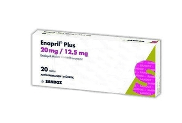 ENAPRIL Plus 20 MG/12,5 MG таблетки