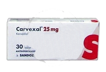 CARVEXAL 25 MG 30 таблетки