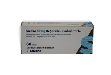 SANELOC 50 MG 30 DEGISTIRILMIS SALINIMLI таблетки