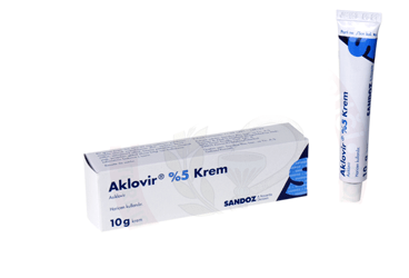 AKLOVIR %5 10 GR крем