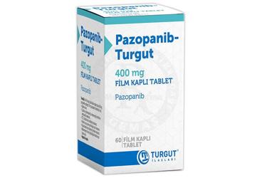 PAZOPANIB-TURGUT 400 MG таблетки покрытые оболочкой (60 таблетки)