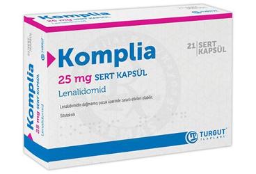 KOMPLIA 25 MG твёрдые капсулы (21 ADET)
