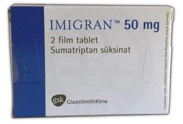 IMIGRAN 50 MG 2 таблетки