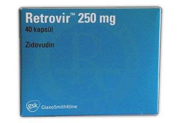 RETROVIR 250 MG твёрдые капсулы (40 капсулы)
