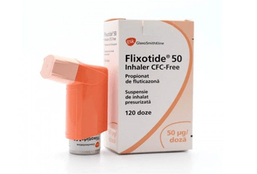 FLIXOTIDE INHALER 50 MCG 120 DOZ INHALER