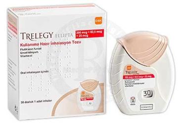 TRELEGY ELLIPTA 200/62,5/25 MCG готовый к применению порошок для ингаляций 30 ADET