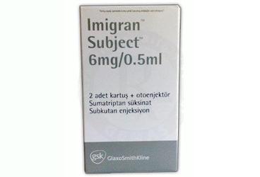 IMIGRAN SUBJECT 6MG/0,5MG 2 KARTUŞ + OTOENJEKTÖR