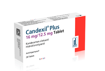 CANDEXIL Plus 16 MG/12,5 MG 28 таблетки