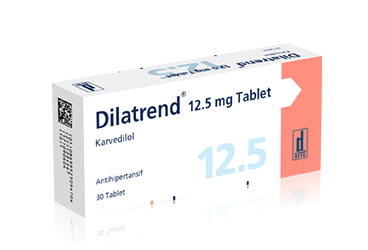 DILATREND 12,5 MG 30 таблетки