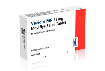 VAZIDIN MR 35 MG DEGISTIRILMIS SALIMLI таблетки (60 таблетки)