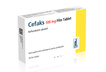 CEFAKS 500 MG 20 таблетки покрытые оболочкой
