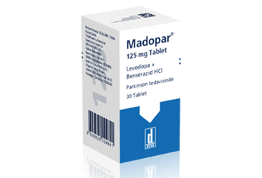 MADOPAR 125 MG 30 таблетки