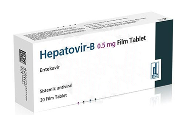 HEPATOVIR-B 0,5 MG 30 таблетки покрытые оболочкой
