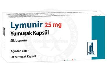 LYMUNIR 25 MG 50 мягкие капсулы