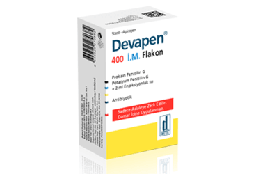 DEVAPEN 400 I.M. раствор для инъекций ICIN порошок ICEREN флакон (1 флакон)