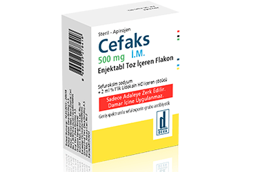 CEFAKS 500 MG IM ΠΏΠΎΡΠΎΡΠΎΠΊ Π΄Π»Ρ ΠΈΠ½ΡΠ΅ΠΊΡΠΈΠΉ ICEREN 1 ΡΠ»Π°ΠΊΠΎΠ½