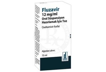 FLUZAVIR 12 MG/ML суспензия для приёма внутрь HAZIRLAMAK ICIN порошок (75 ML)