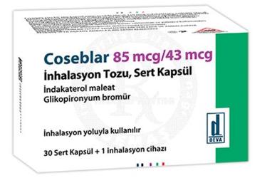 COSEBLAR 85 MCG/43 MCG порошок для ингаляций твёрдые капсулы (30 капсулы)