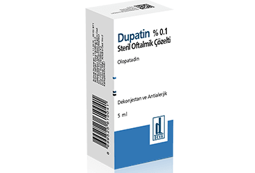 DUPATIN % 0.1 глазные капли, CÖZELTI (5 ML)