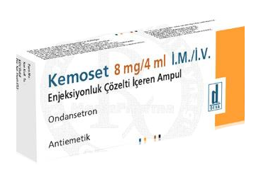 KEMOSET 8 MG/4 ML IM/IV раствор для инъекций ICEREN ампулы (5 ADET)