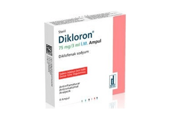DIKLORON 75 MG/3 ML I.M. раствор для инъекций (4 ампулы)