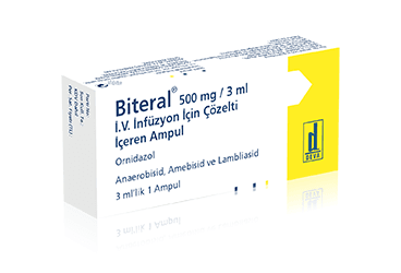 BITERAL 500 MG/ 3 ML внутривенная инфузия ICIN COZELTI ICEREN 1 ампулы
