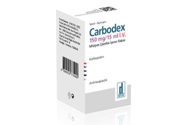CARBODEX 150 MG/15 ML IV INF. COZ. ICEREN флакон