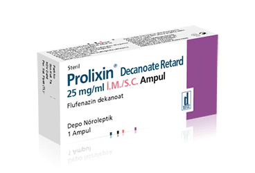 PROLIXIN DECANOATE RETARD 25 MG/ML I.M. раствор для инъекций ICEREN ампулы (1 ампулы)