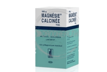 MAGNESIE CALCINEE 400 MG суспензия HAZIRLAMAK ICIN KURU порошок (100 G)
