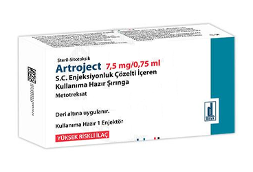 ARTROJECT 7,5 MG/0,75 ML S.C. раствор для инъекций ICEREN готовый к применению SIRINGA (1 ADET)