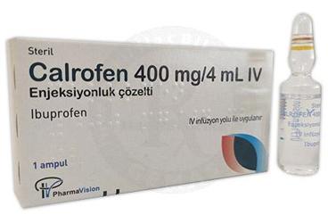 CALROFEN 400 MG/ 4 ML ENJ. COZELTI ICEREN 1 ампулы