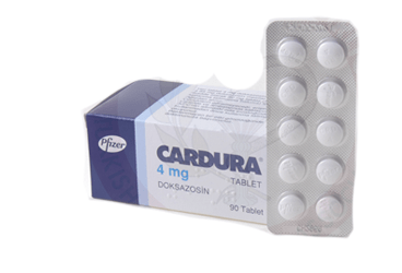 CARDURA 4 MG 90 таблетки