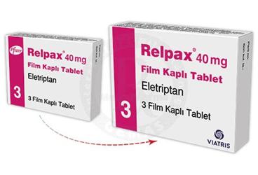 RELPAX 40 MG 3 таблетки покрытые оболочкой