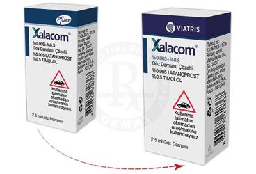 XALACOM 50MCG/6,83MG 2,5 ML GÖZ каплиSI