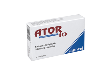 ATOR 10 MG 30 таблетки покрытые оболочкой