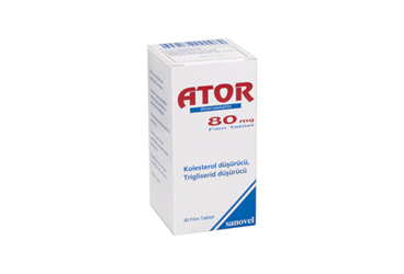 ATOR 80 MG 30 таблетки покрытые оболочкой