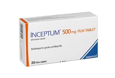 INCEPTUM 500 MG 20 таблетки покрытые оболочкой — фото упаковки