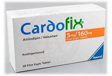 CARDOFIX 5 MG/160 MG 28 таблетки покрытые оболочкой