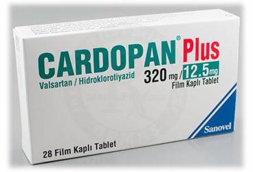 CARDOPAN Plus 320/12,5 MG 28 таблетки покрытые оболочкой