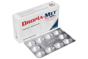 DROPIA-MET 15 MG/1000 MG таблетки покрытые оболочкой (30 таблетки покрытые оболочкой)