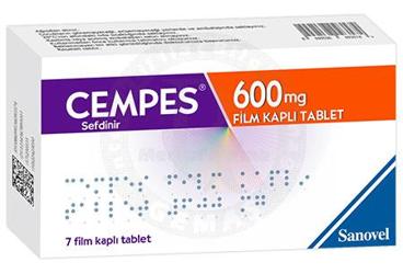 CEMPES 600 MG таблетки покрытые оболочкой (7 таблетки)
