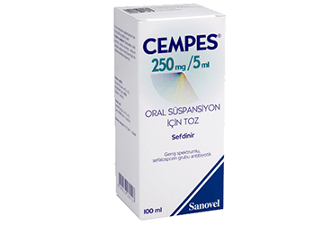 CEMPES 250 MG/5ML 100 ML суспензия для приёма внутрь ICIN порошок