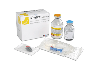 IVHEBEX 5000 IU/100 ML IV INF. ICIN лиофилизированный порошок ICEREN 1 флакон