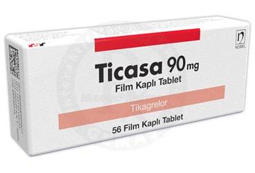 TICASA 90 MG таблетки покрытые оболочкой (56 таблетки покрытые оболочкой)