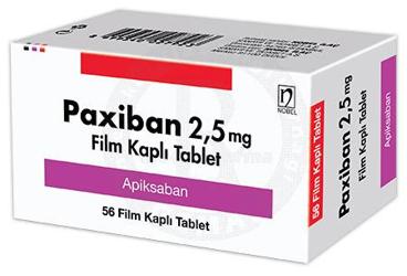 PAXIBAN 2,5 MG таблетки покрытые оболочкой (56 таблетки)
